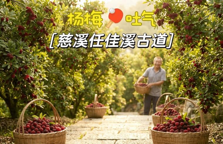 慈溪佳溪杨梅园